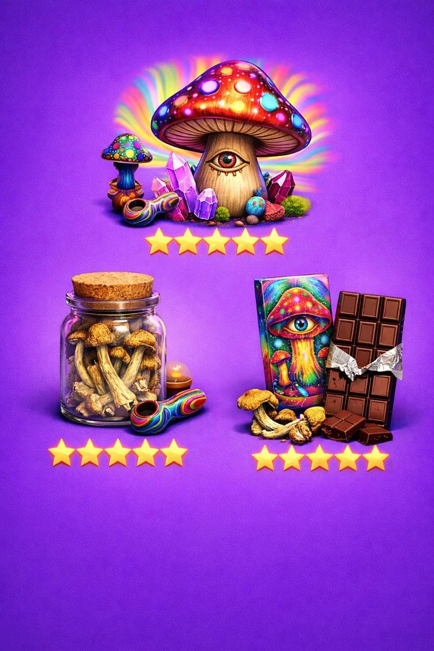 Psychedelics Galaxy magic mushrooms