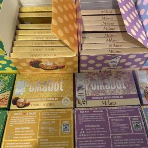 Buy Polkadot Mushroom Chocolate Bars