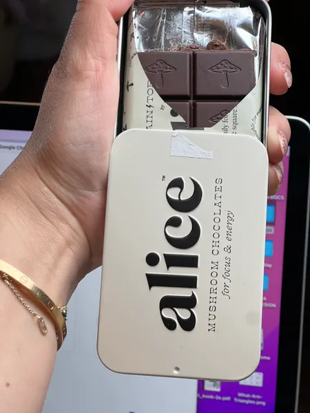 Alice Mushroom Chocolate review