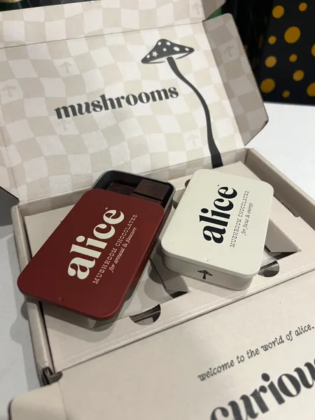 Alice Mushroom Chocolate review