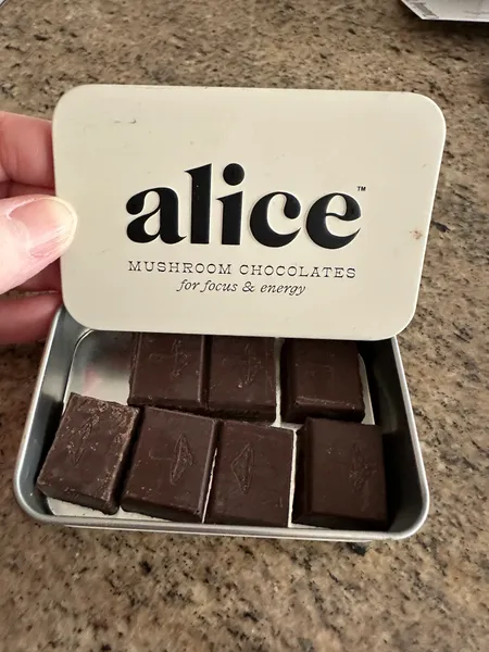 Alice Mushroom Chocolate review