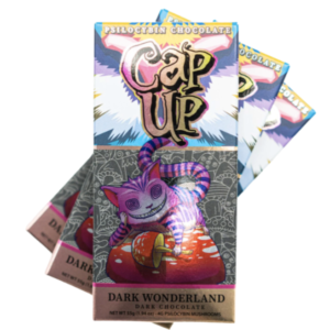 Buy Cap Up Mushroom Chocolate Bars dark wonderland