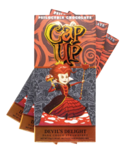 Buy Cap Up Mushroom Chocolate Bars-devils delight
