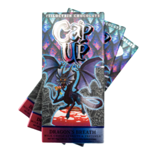 Buy Cap Up Mushroom Chocolate Bars dragons breath