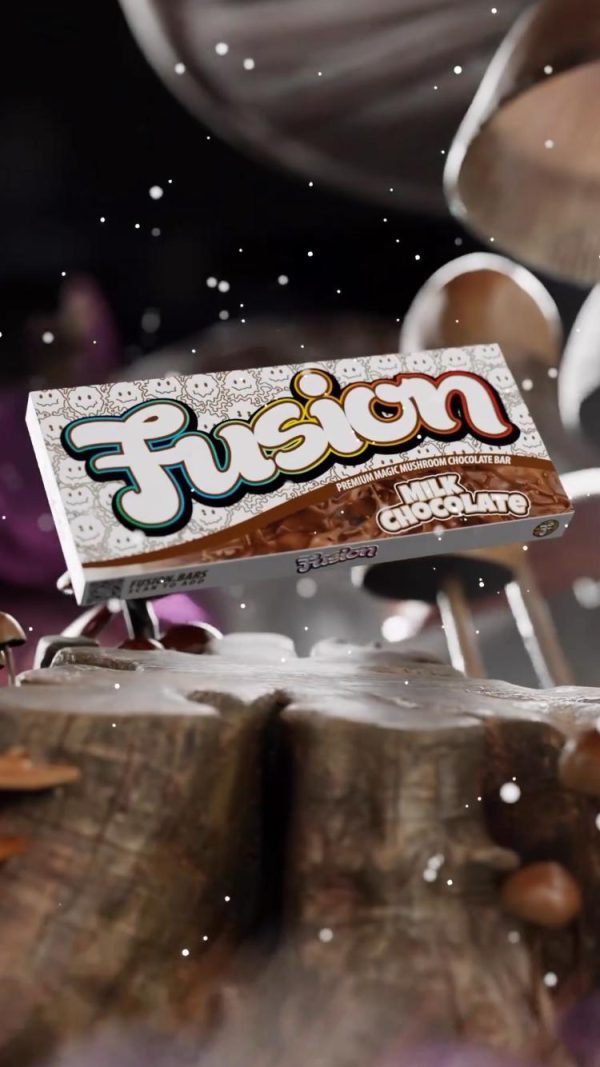 Buy Fusion Mushroom Chocolate Bars Milk Chocolate