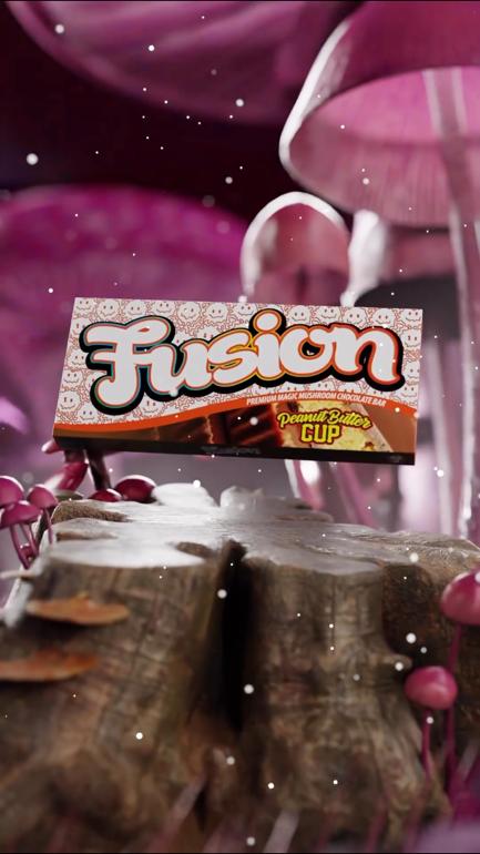 Buy Fusion Mushroom Chocolate Bars Peanut Butter cup