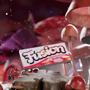 Buy Fusion Mushroom Chocolate Bars-Strawberries And Cream